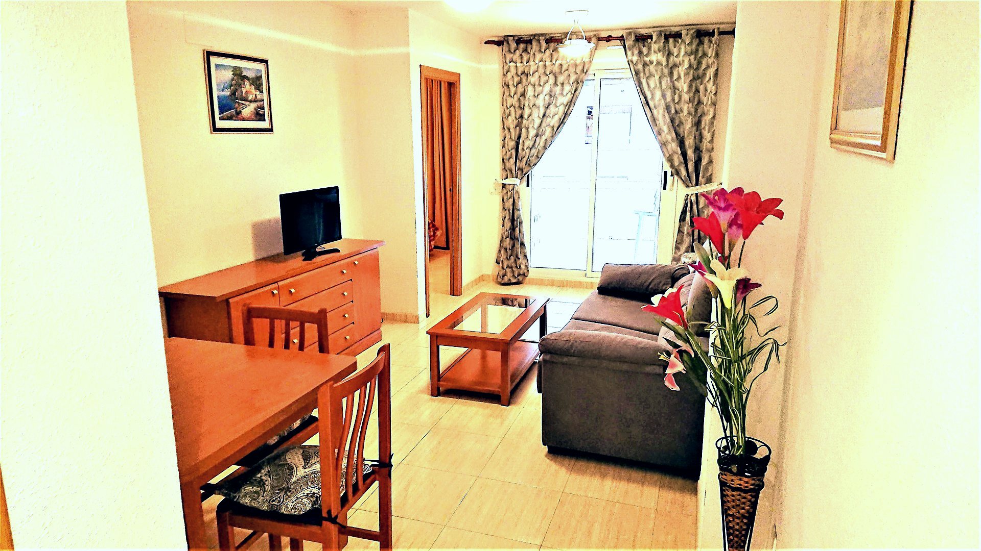 Salón del apartamento en Magic World